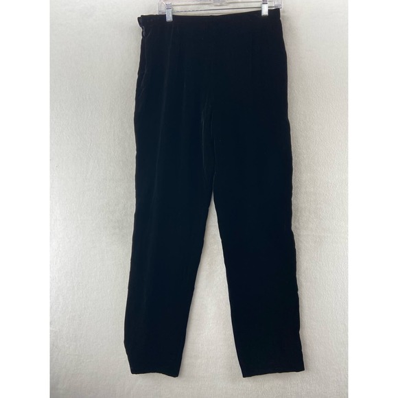 Giorgio Armani Black Velvet Pants Size 46‎ US XL - Picture 7 of 7